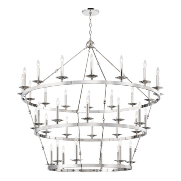 36 LIGHT CHANDELIER 3258 PN
