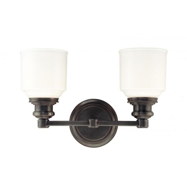 2 LIGHT BATH BRACKET 3402 PN