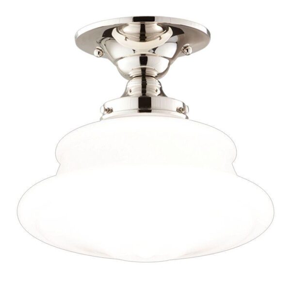 1 LIGHT SEMI FLUSH 3412F PN
