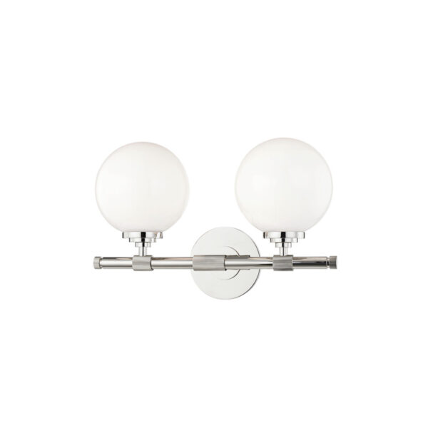 2 LIGHT BATH BRACKET 3702 PN