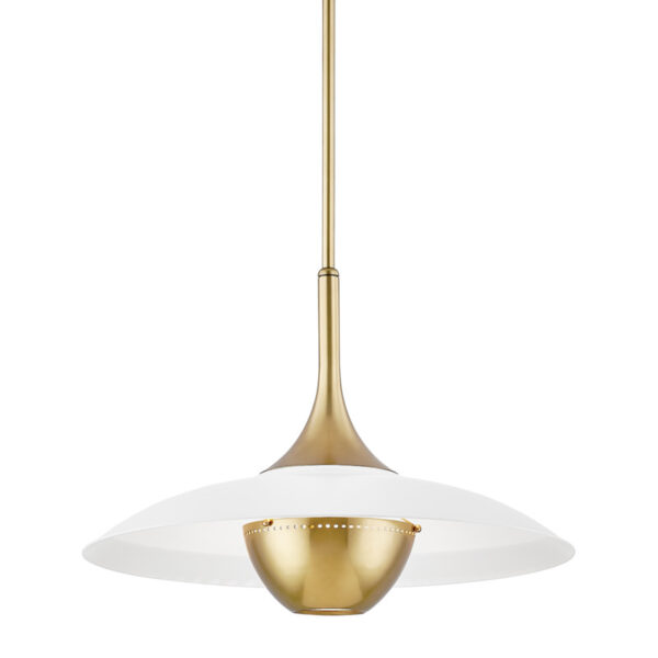 1 LIGHT PENDANT 3724 AGB WH