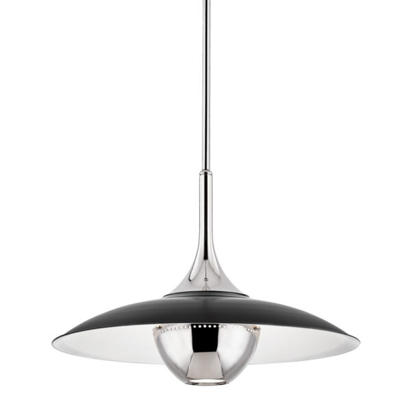 1 LIGHT PENDANT 3724 PN BK
