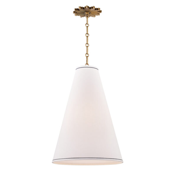 1 LIGHT LARGE PENDANT 3916 AGB