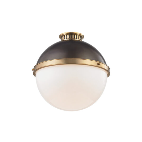 1 LIGHT LARGE FLUSH MOUNT 4015 ADB