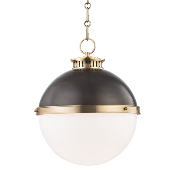 1 LIGHT LARGE PENDANT 4025 ADB