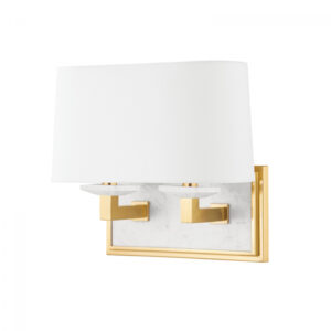 2 LIGHT BATH BRACKET 4072 AGB
