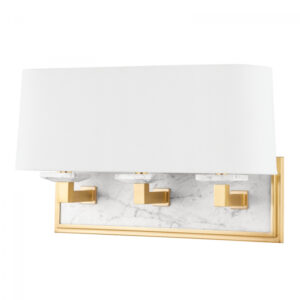 3 LIGHT BATH BRACKET 4073 AGB