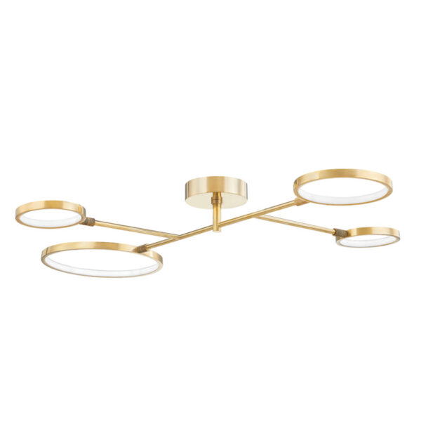 4 LIGHT LED FLUSH MOUNT 4104 AGB