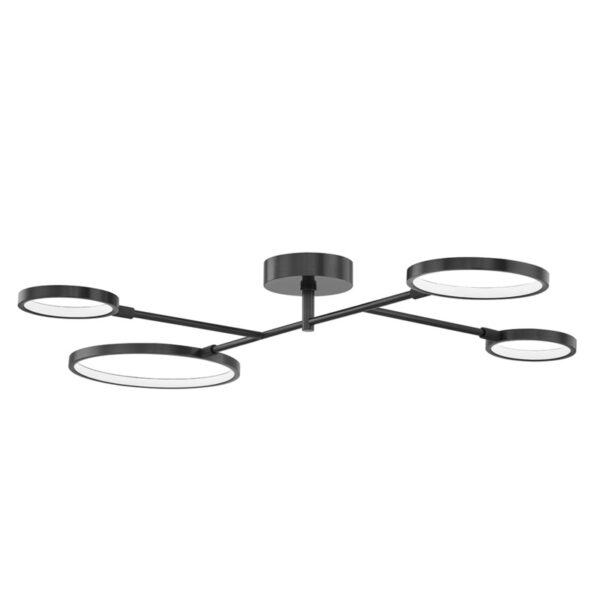 4 LIGHT LED FLUSH MOUNT 4104 OB