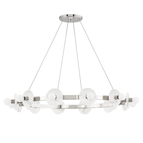 12 LIGHT CHANDELIER 4240 PN