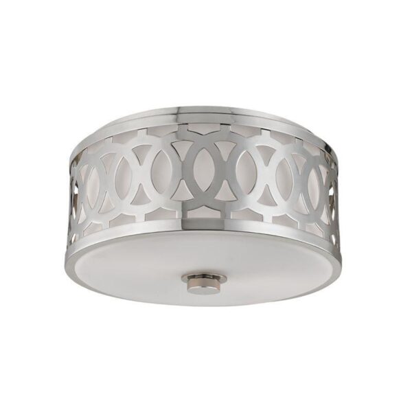 2 LIGHT MEDIUM FLUSH MOUNT 4314 PN
