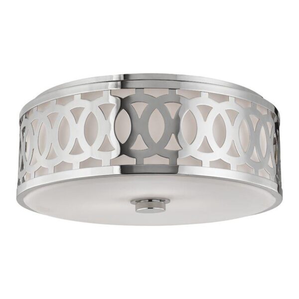 3 LIGHT LARGE FLUSH MOUNT 4317 PN