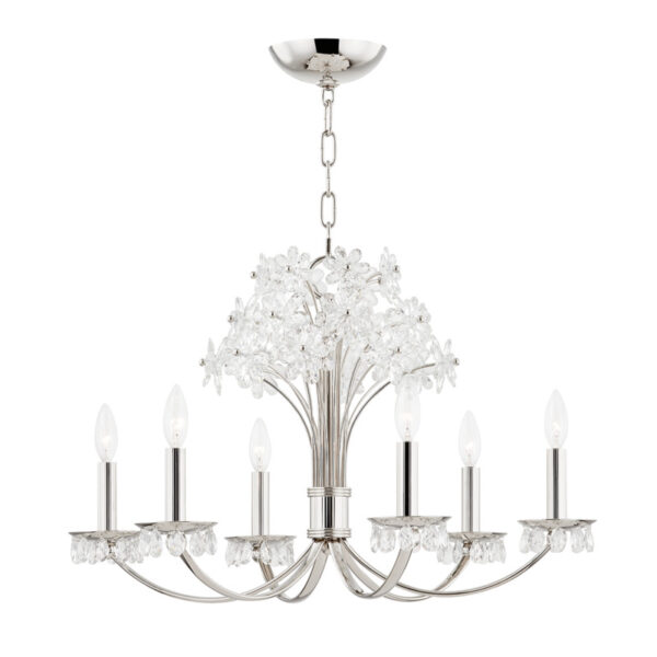 6 LIGHT CHANDELIER 4430 PN