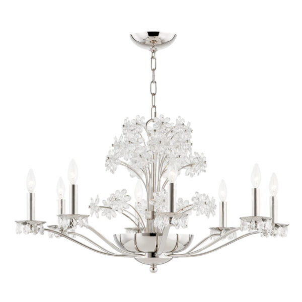 10 LIGHT CHANDELIER 4438 PN