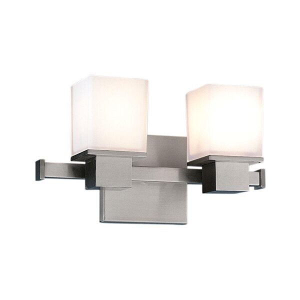 2 LIGHT BATH BRACKET 4442 SN