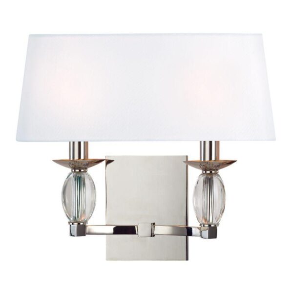 2 LIGHT WALL SCONCE 4612 PN