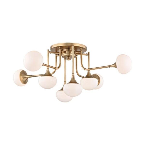 8 LIGHT SEMI FLUSH 4708 AGB