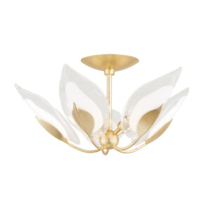 5 LIGHT SEMI FLUSH 4805 GL