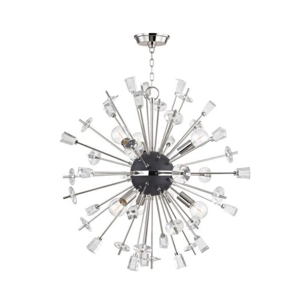 6 LIGHT CHANDELIER 5032 PN