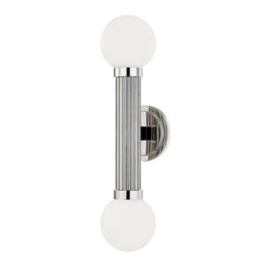 2 LIGHT WALL SCONCE 5102 PN