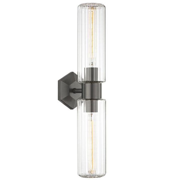 2 LIGHT WALL SCONCE 5124 OB
