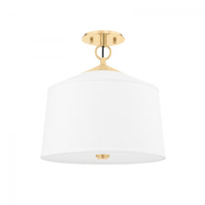 1 LIGHT SEMI FLUSH MOUNT 5210 AGB