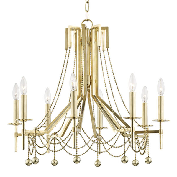 8 LIGHT CHANDELIER 5228 AGB