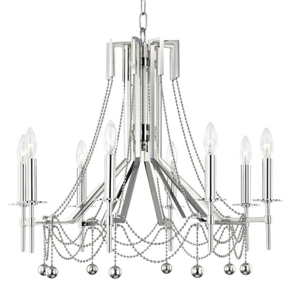 8 LIGHT CHANDELIER 5228 PN