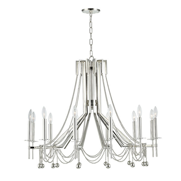 12 LIGHT CHANDELIER 5236 PN