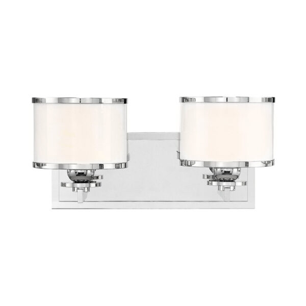 2 LIGHT BATH BRACKET 6102 PN