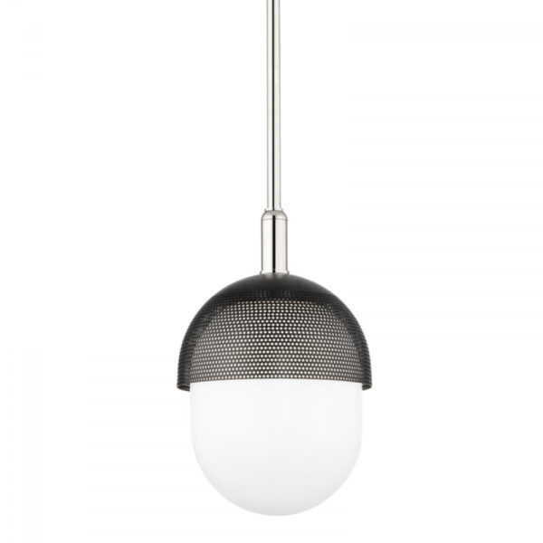 1 LIGHT SMALL PENDANT 6109 PN BK