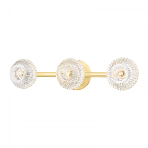 3 LIGHT BATH BRACKET 6143 AGB