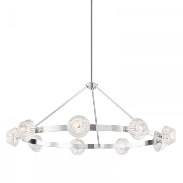 9 LIGHT CHANDELIER 6150 PN