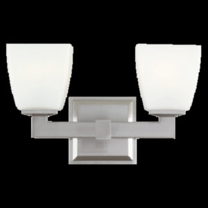2 LIGHT BATH BRACKET 6202 PC