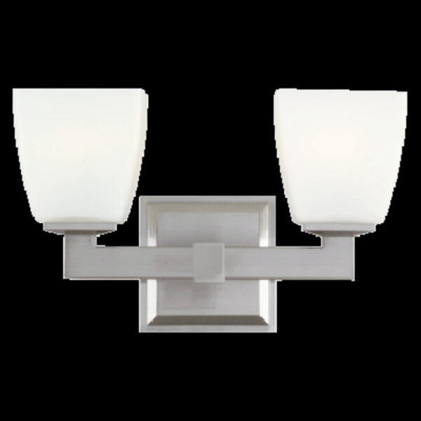 2 LIGHT BATH BRACKET 6202 PC