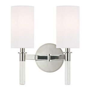 2 LIGHT WALL SCONCE 6312 PN