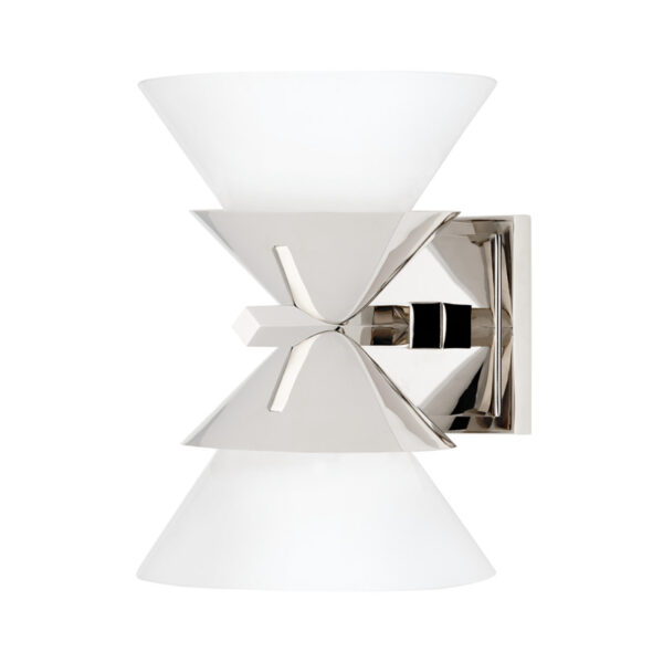 2 LIGHT WALL SCONCE 6402 PN