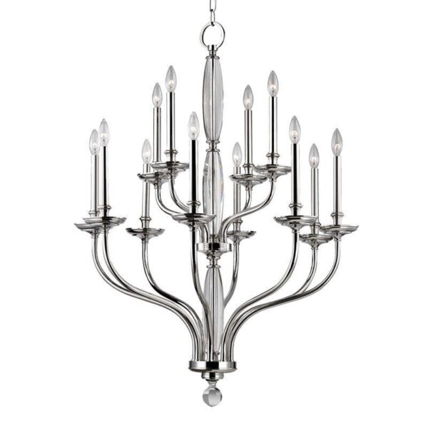 12 LIGHT CHANDELIER 6434 PN