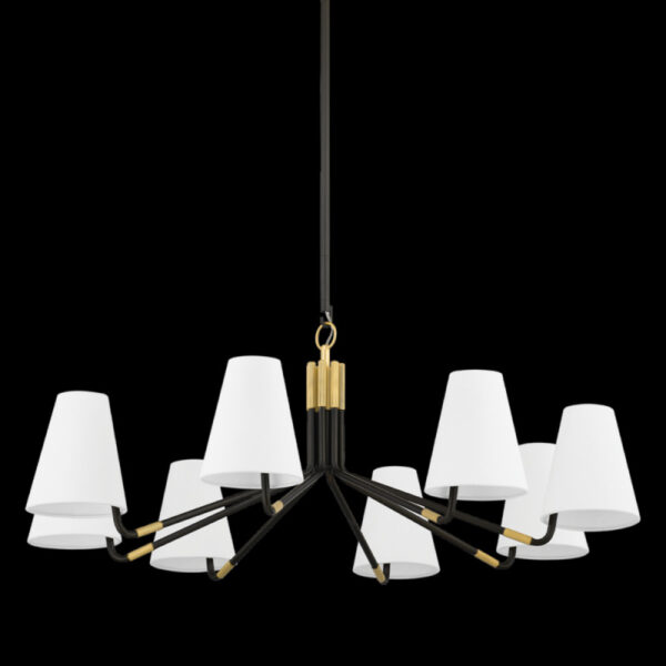 8 Light Chandelier 6640 AGB DB