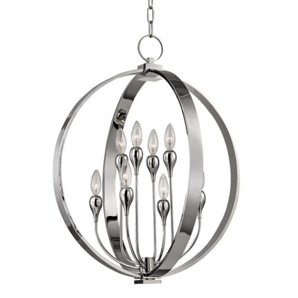 8 LIGHT CHANDELIER 6722 PN