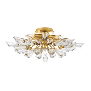 4 LIGHT SEMI FLUSH 7223 GL