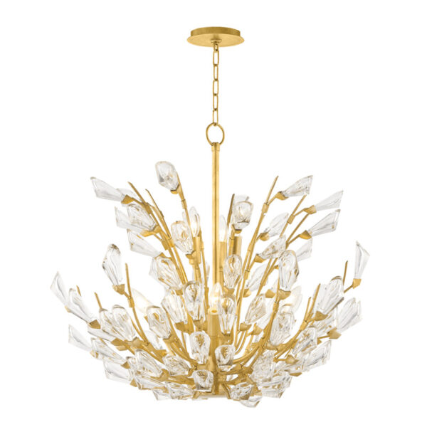9 LIGHT CHANDELIER 7228 GL