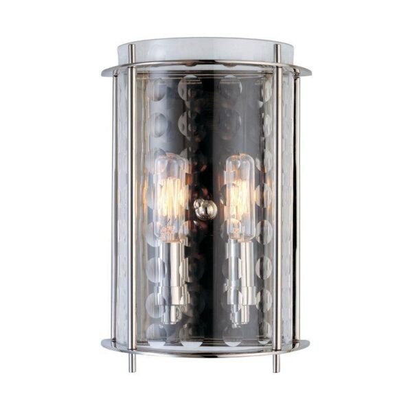 2 LIGHT WALL SCONCE 7602 PN