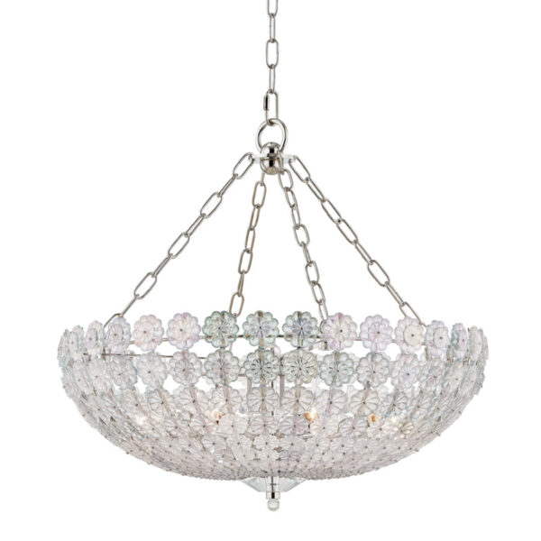 8 LIGHT CHANDELIER 8224 PN
