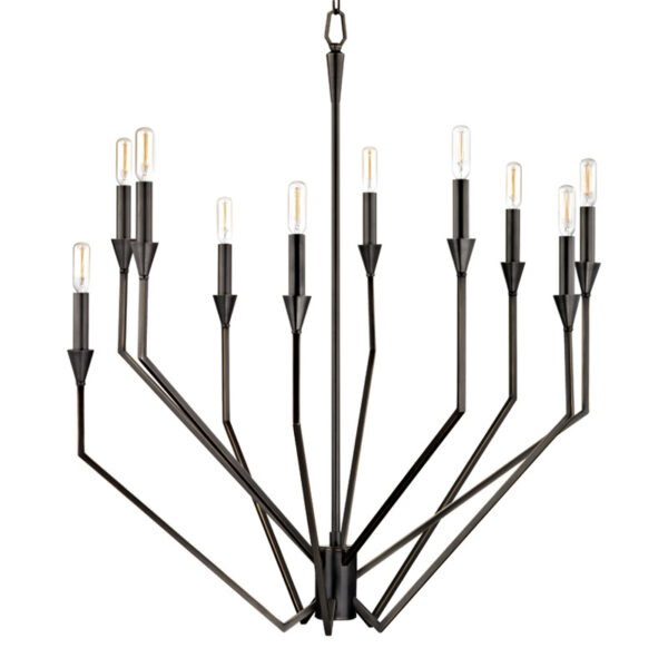 10 LIGHT CHANDELIER 8510 OB