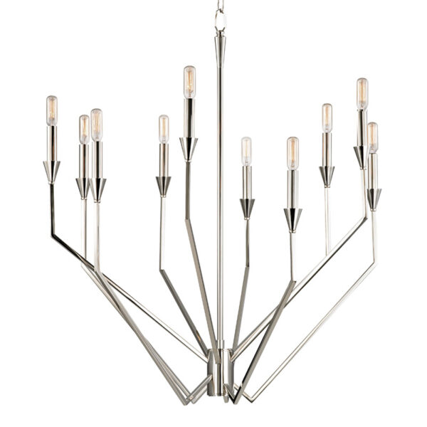 10 LIGHT CHANDELIER 8510 PN