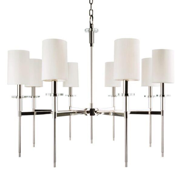 8 LIGHT CHANDELIER 8518 PN