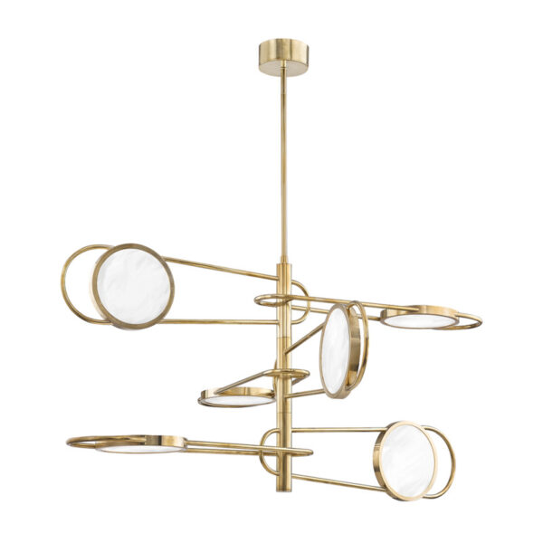 6 LIGHT PENDANT 8726 AGB