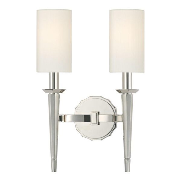 2 LIGHT WALL SCONCE 8882 PN