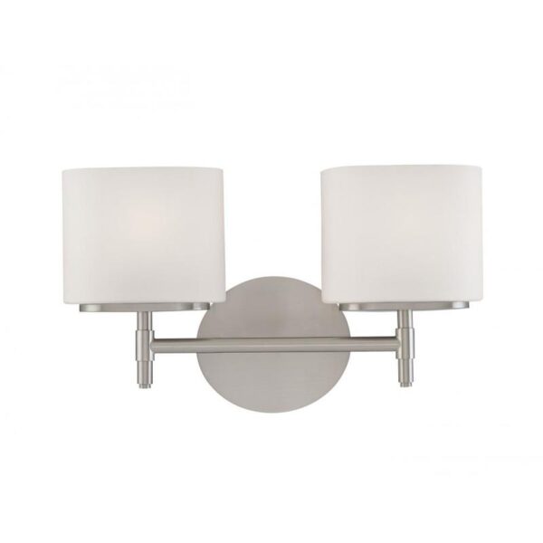 2 LIGHT BATH BRACKET 8902 PC